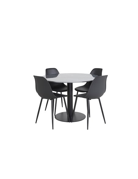 Matgrupp Estelle med Polar matstolar