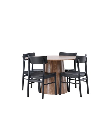 Matgrupp Lanzo med Montros matstolar