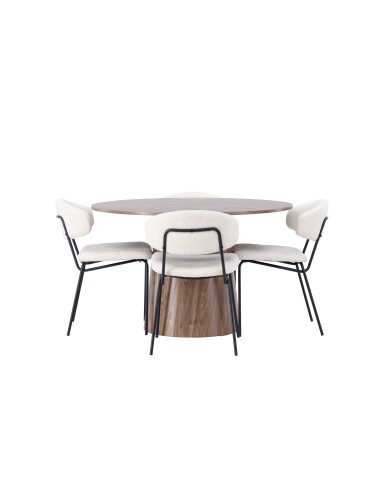 Matgrupp Lanzo med Chico matstolar