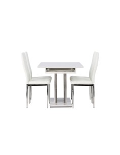 Matgrupp Disa med Pastill matstolar, 120 × 80 cm 2