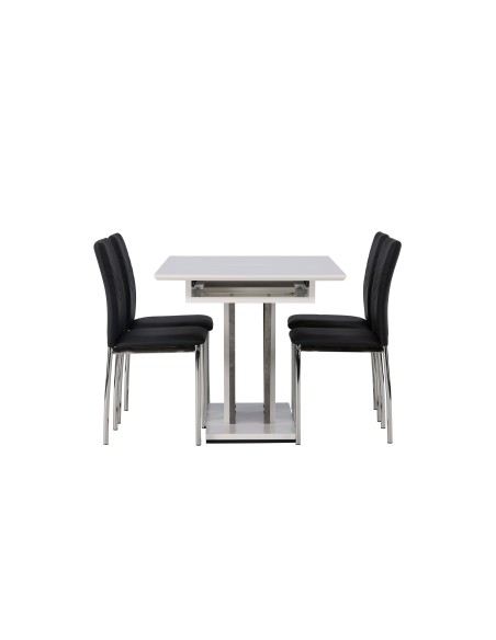 Matgrupp Disa med Lily matstolar, 120 × 80 cm