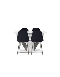Matgrupp Disa med Polar matstolar, 120 × 80 cm