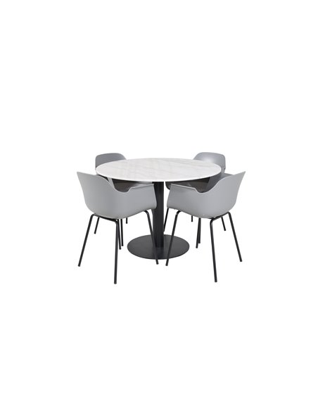 Matgrupp Estelle med Comfort matstolar