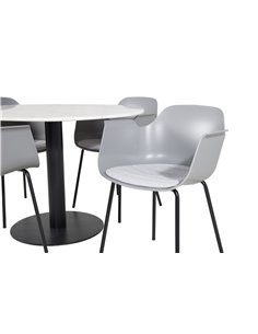 Matgrupp Estelle med Comfort matstolar 2
