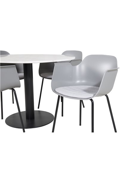 Matgrupp Estelle med Comfort matstolar