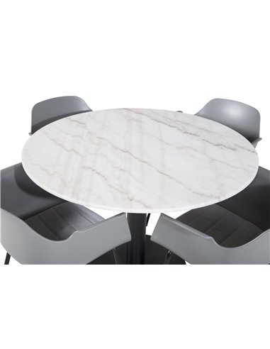 Matgrupp Estelle med Comfort matstolar