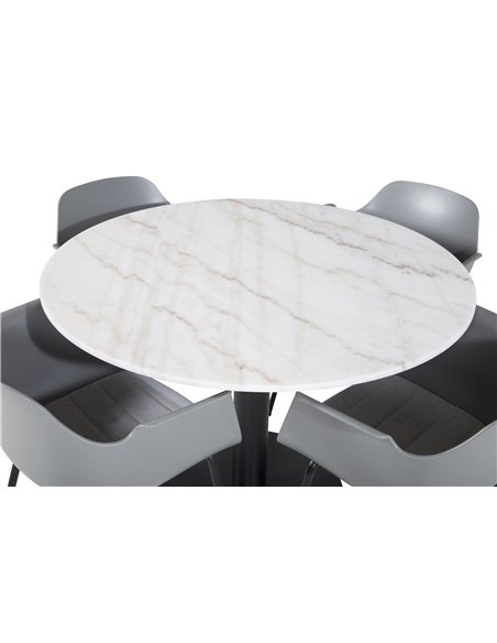 Matgrupp Estelle med Comfort matstolar