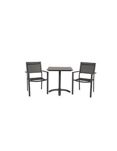 Matgrupp Colorado med Copacabana matstolar, 70 × 70 cm