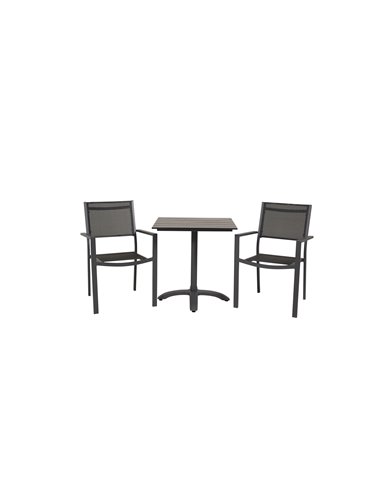 Matgrupp Colorado med Copacabana matstolar, 70 × 70 cm