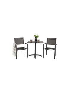 Matgrupp Colorado med Copacabana matstolar, 70 × 70 cm 2