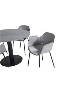 Matgrupp Estelle med Comfort matstolar 2