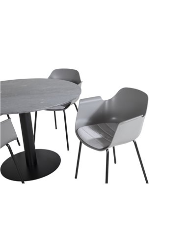 Matgrupp Estelle med Comfort matstolar