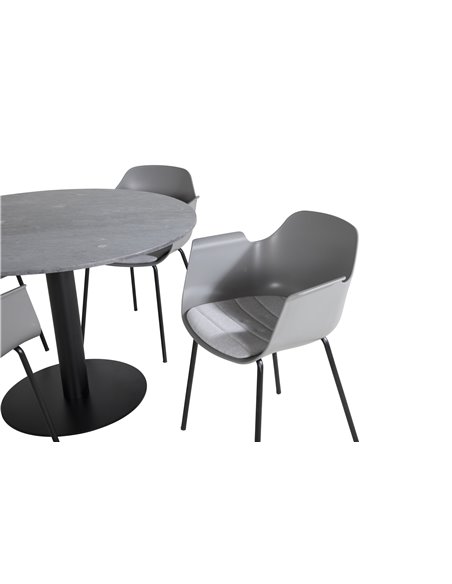 Matgrupp Estelle med Comfort matstolar