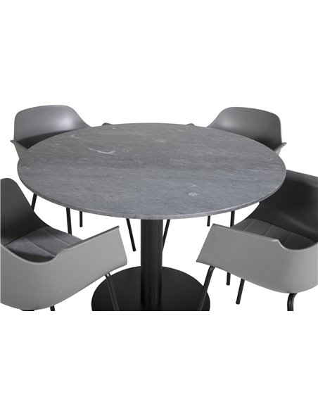 Matgrupp Estelle med Comfort matstolar