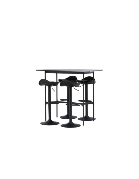 Matgrupp Rax med Adesto matstolar, 120 × 60 cm