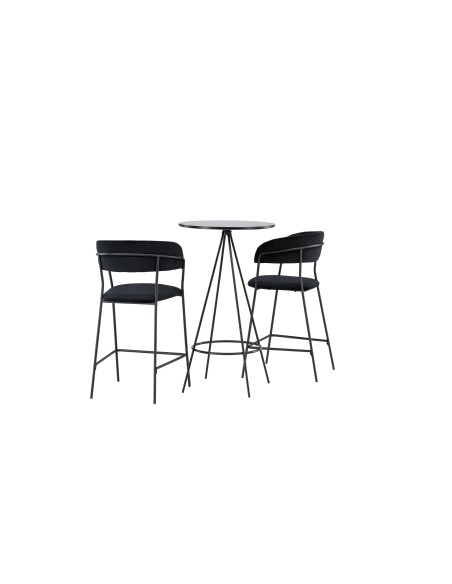 Matgrupp Bistro med Lui matstolar