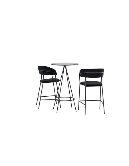 Matgrupp Bistro med Lui matstolar