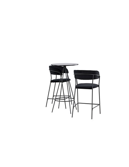 Matgrupp Bistro med Lui matstolar
