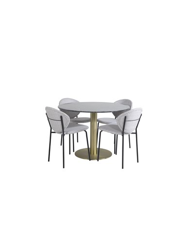 Matgrupp Estelle med Vault matstolar