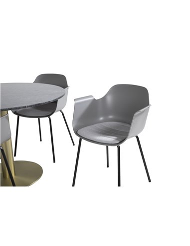 Matgrupp Estelle med Comfort matstolar