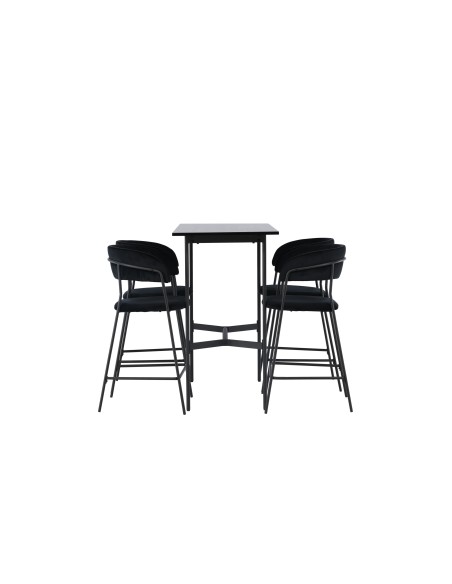 Matgrupp Rax med Lui matstolar, 120 × 60 cm