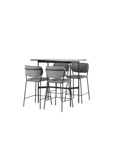 Matgrupp Rax med Bell matstolar, 120 × 60 cm 2