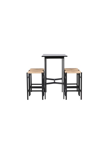 Matgrupp Rax med Polly matstolar, 120 × 60 cm
