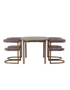 Matgrupp Andy med Morning matstolar, 180 × 75 cm 2