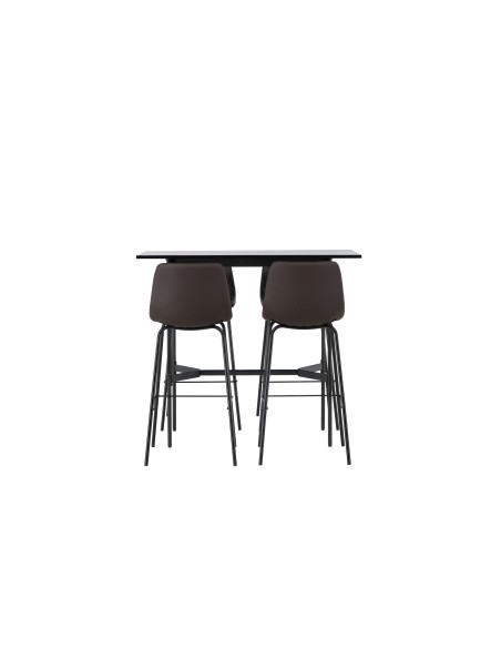 Matgrupp Rax med Alexi matstolar, 120 × 60 cm