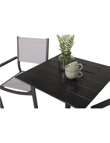 Matgrupp Colorado med Copacabana matstolar, 70 × 70 cm
