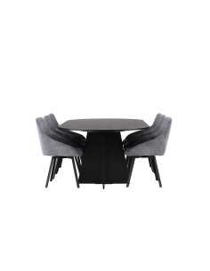 Matgrupp Bootcut med Rosie matstolar, 230 × 115 cm 2
