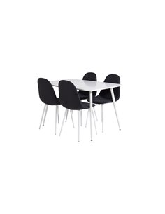 Matgrupp Polar med Polar matstolar, 120 × 75 cm 2