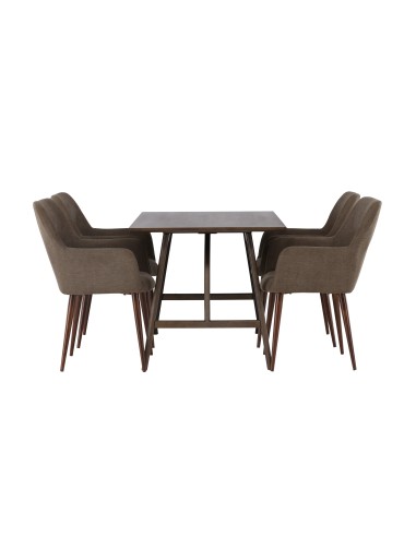 Matgrupp Kaseidon med Tomorrow matstolar, 120 × 80 cm