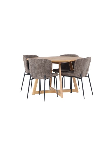 Matgrupp Yakidon med Modesto matstolar
