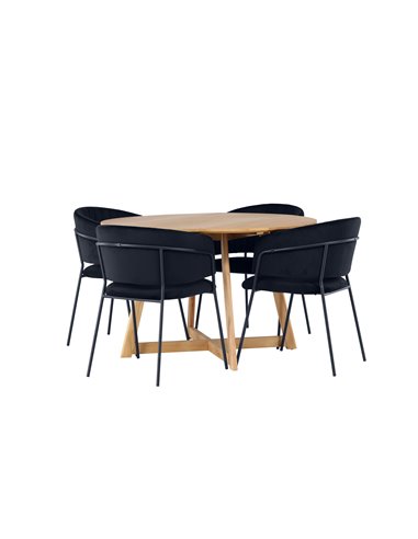 Matgrupp Yakidon med Selma matstolar