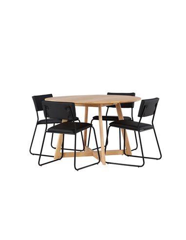 Matgrupp Yakidon med Kenth matstolar