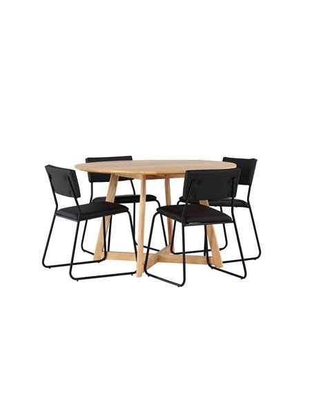 Matgrupp Yakidon med Kenth matstolar