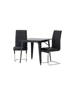 Matgrupp Tempe med Tempo matstolar, 80 × 80 cm 2