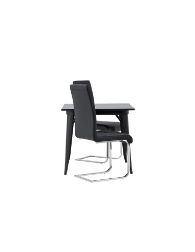Matgrupp Tempe med Tempo matstolar, 80 × 80 cm