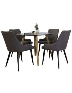 Matgrupp Plaza med Plaza matstolar