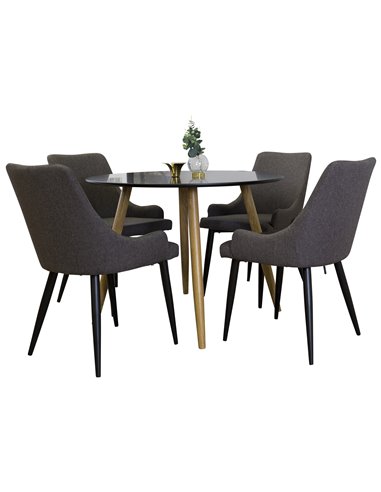 Matgrupp Plaza med Plaza matstolar