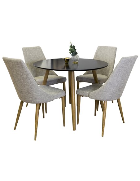 Matgrupp Plaza med Leone matstolar