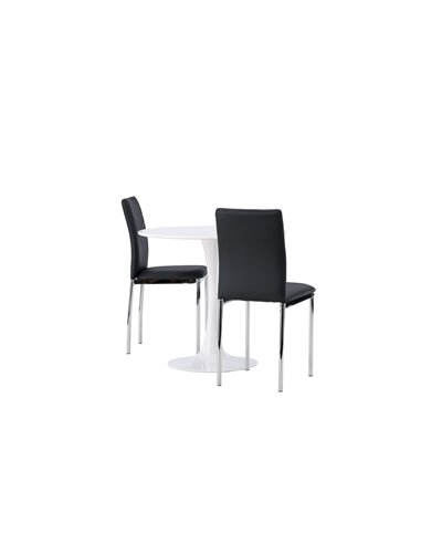Matgrupp Hamden med Lily matstolar