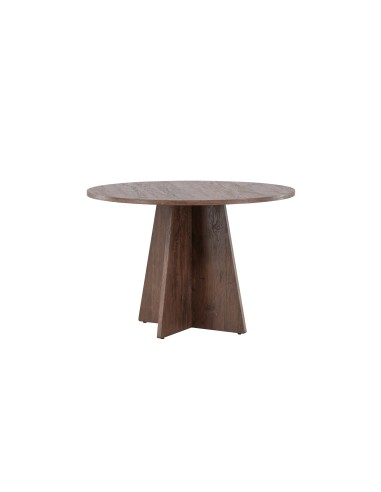 Runt matbord Bootcut, Ø110 cm, Mocca