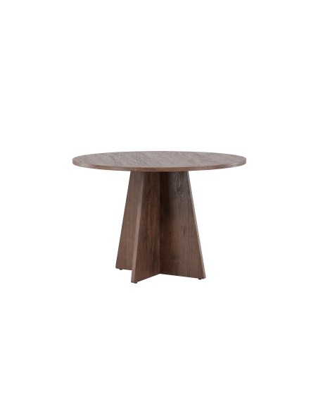 Runt matbord Bootcut, Ø110 cm, Mocca