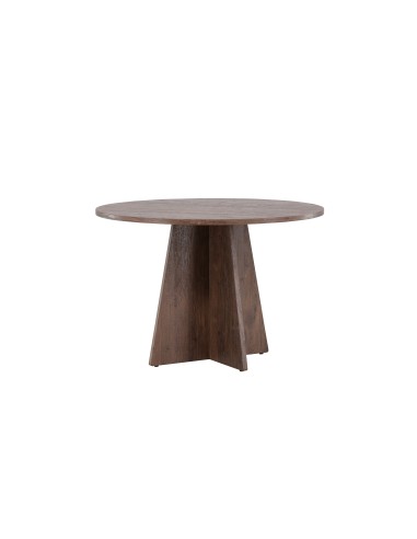 Runt matbord Bootcut, Ø110 cm, Mocca