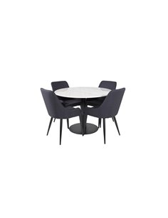 Matgrupp Estelle med Plaza matstolar