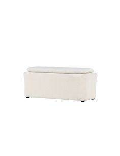 Fåtölj Laurel Bänk, 110 × 51 cm, Vit 2