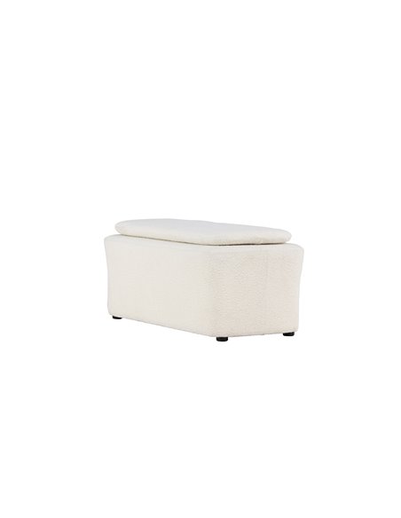 Fåtölj Laurel Bänk, 110 × 51 cm, Vit