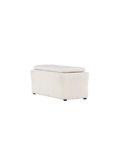 Fåtölj Laurel Bänk, 110 × 51 cm, Vit